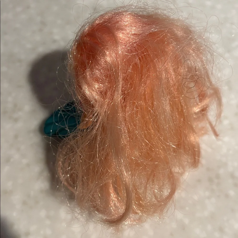 Seawee Doll with Pink Hair and Teal Tail
